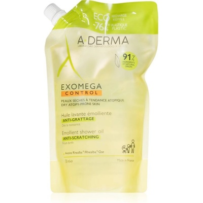 ADerma Exomega Control zvláčňujúci sprchový plej pre veľmi suchú citlivú a atopickú pokožku 500 ml