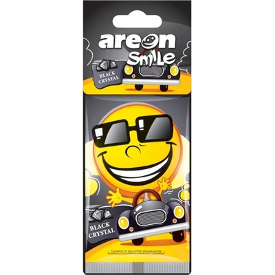 Areon ароматизатор за дома и автомобила, Усмивка, Черен кристал