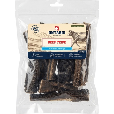 Ontario Pure Nature Sušené hovädzie držky 250 g