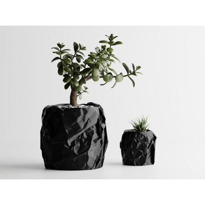 Кашпа Miami малка черен мат