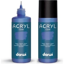 Darwi Acryl Opak akrylová barva 80 ml tmavě modrá