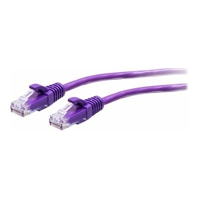 C2G C2G30189 Cat6a Snagless Unshielded (UTP) Slim Ethernet Network Patch 0,9m fialový