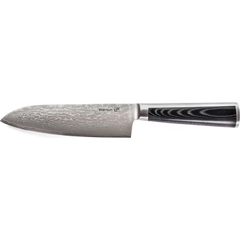 G21 Damascus Premium nôž Santoku 17 cm