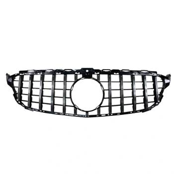 Решетка за Mercedes W205 C-Class (2014-2021) chrome/black - GT (PX-ZW-232)