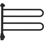 PAX Електрическа лира за кърпи Pax Flex U 2/650, 43W с таймер Momento II - черна (26-1039)