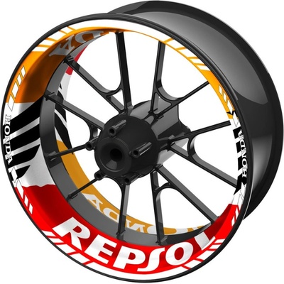 jednodílné polepy na kola HONDA REPSOL | Zboží Auto