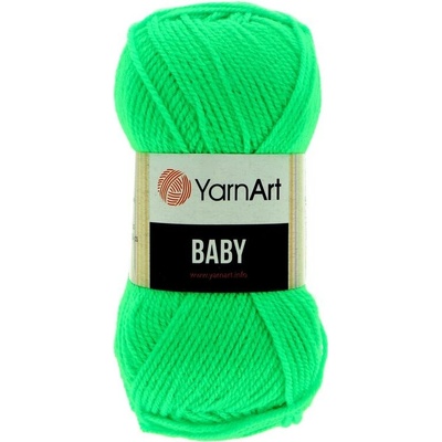 YarnArt Baby 8233 svetlá zelená