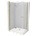 Mexen Lima Duo 90x80 cm + tray square
