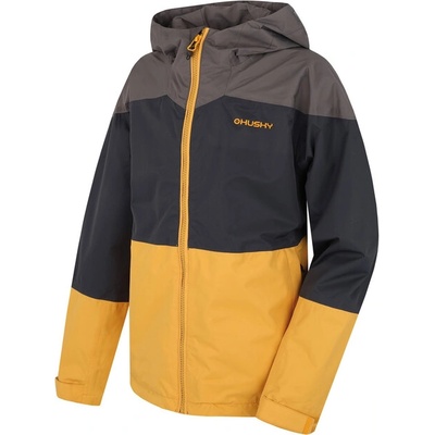 Husky Детско яке Nicker K тъмно сиво/горчица (hsk-AHU-0022-001)