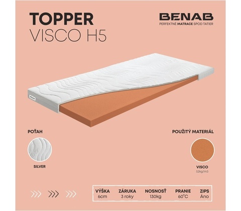 Benab Topper Visco H5
