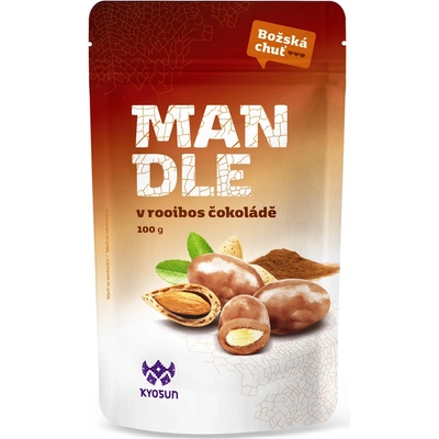Kyosun Mandle v rooibos čokoládě 100 g