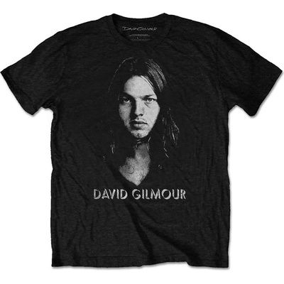 David Gilmour tričko Half-tone Face čierne