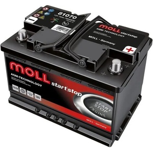 MOLL AGM Technology 70Ah 760A right+