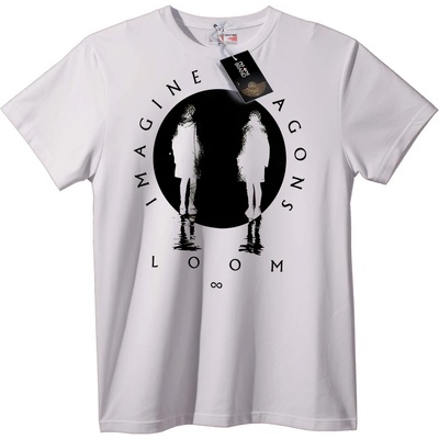 NOONEBRAND Тениска Imagine Agon Loom - 6XL, Black