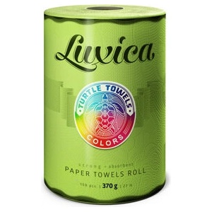 Luxica® Turtle Towels Colors зелена кухненска ролка (9191919)
