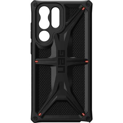 Urban Armor Gear Gear Monarch Pro Kevlar Case - удароустойчив хибриден кейс с MagSafe за Samsung Galaxy S23 Ultra (черен-кевлар)