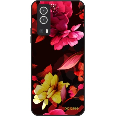 Pouzdro Picasee ULTIMATE CASE Vivo Y72 5G - Dark Peonny