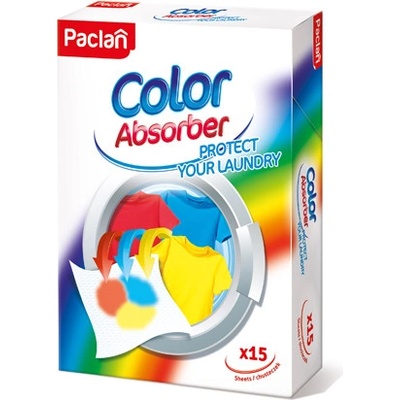 Paclan Color Absorber Ubrousky proti zbarvení prádla 15 ks – Zbozi.Blesk.cz