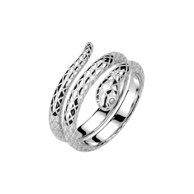 Šperky4U Ocelový prsten had OPR1942