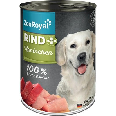 ZooRoyal hovězí & králík 6 x 400 g