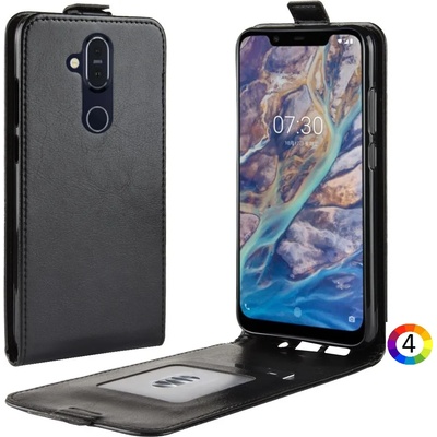 Nokia 8.1 / X7 / 8 2018 Flip3 Кожен Калъф и Скрийн Протектор