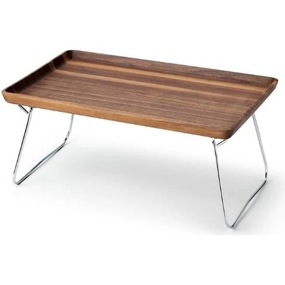 Continenta Servírovací podnos do postele ořechové dřevo 53x32cm
