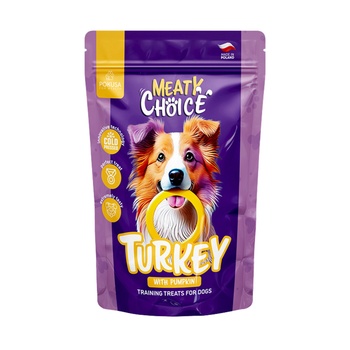 Pokusa for Health POKUSA MEATY CHOICE - наградки за кучета с пуешко и тиква 200гр (PokusaForHealth)