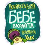 Black Sea Стикер за кола за външно лепене - Бебе в колата, Неда Малчева (1a)
