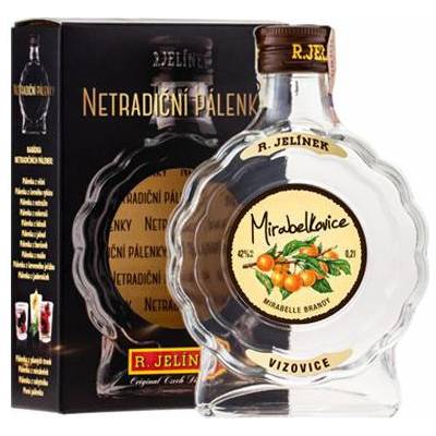 Rudolf Jelínek Mirabelkovice Budík 42% 0,2 l (dárčekové balenie)