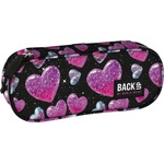 BackUP Овален несесер BackUp 8 A - Glitter Hearts (709661)