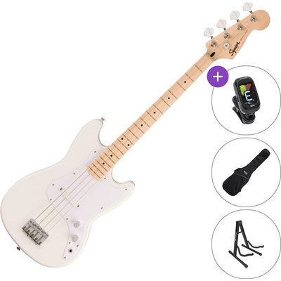 Squier Sonic Bronco Bass MN SET Arctic White Електрическа бас китара