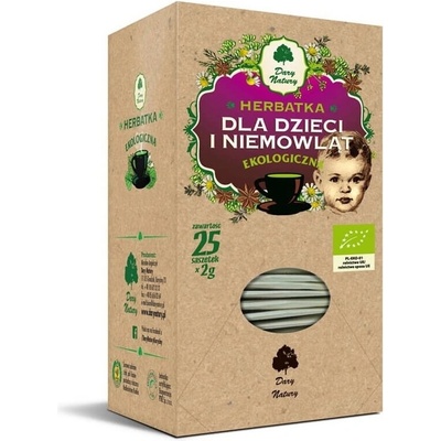 Dary Natury Билков чай за деца и бебета, БИО, 25 пакетчета х 2 g | Dary Natury (617859 DN)