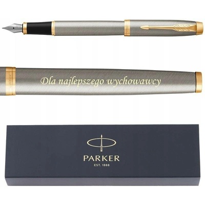 Parker 1502/3131649 Royal I.M. Brushed Metal GT plnicí pero