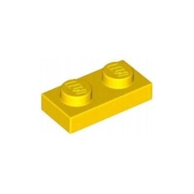LEGO® 3023 PLOŠTIČKA 1X2 ŽLTÁ - 4 ks