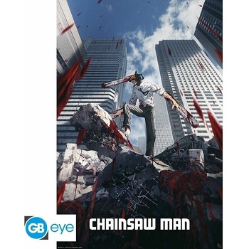 GB eye Plagát Chainsaw Man - Key Visual