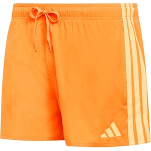 Adidas Мъжки бански слипове adidas 3 Stripes Bold Short 3'' Swim brief - Pure Orange / Lucid Tangerine - размер XXL (050-1834-0715)