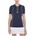 Original Penguin Golf Блуза с яка Original Penguin Golf Women's PG Zipped Front Short-Sleeve Performance Polo Shirt - Black Iris
