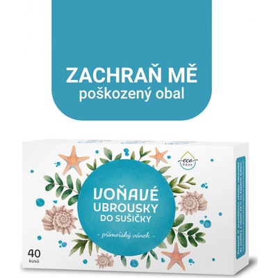 Ecohaus Ubrousky do sušičky přímořský vánek 40 ks – Zboží Mobilmania