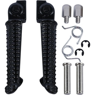 BIKETEC PARTS sada stupaček řidiče kompletní s upevněním YAMAHA YZF R1 98-11, YZF R6 99-12 barva černá