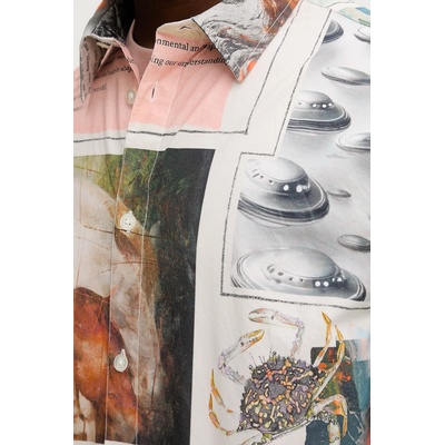 Памучна риза Desigual PACO (25WMCW20)