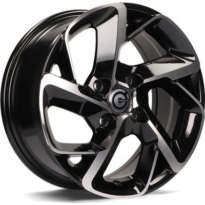 Carbonado Nantes 6,5x15 4x108 ET25 black front polished