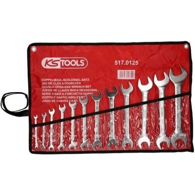 KS Tools Dvojitý-vidlicový klíč sada 517.0125