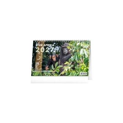 Živá Afrika stolní kalendář autor neuvedený 2027