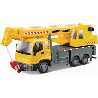 Bburago servisné vozidlá Construction Truck with Crane 1:43