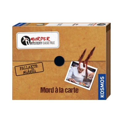 Kosmos Spiele Murder Mystery Case File - Mord à la carte