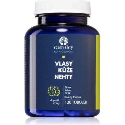Renovality Vlasy, koža, nechty tobolky pre krásne vlasy, pleť a nechty 120 ks
