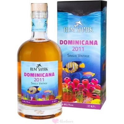 Rum Shark Dominicana 2011 SV Barrel 1 61,1% 0,7 l (kartón)