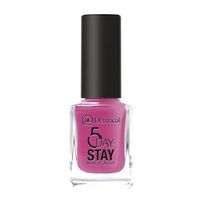 Dermacol 5 Day Stay lak na nehty 17 Pink Affair 11 ml