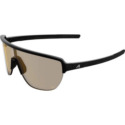 Alpina Слънчеви очила Alpina Ram 2.0 Q-Lite S1 Sunglasses - Black Matt / Q-Lite Yellow - размер One Size (205-6906-0111)