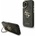 GUESS PU 4G Metal Logo Stand Camera Frame Заден калъф за iPhone 16 Black Guess | Cheren | ЖЕНИ | UNI